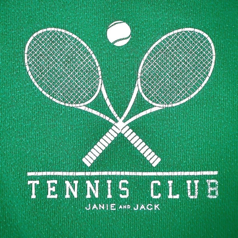 Janie & Jack | Tennis Club Sweatshirt (5 yrs) 🎾 - Picture 2 of 6